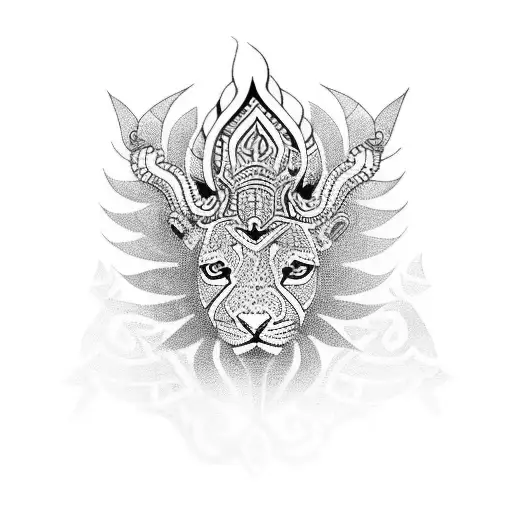 Arjun  tattoo design idea