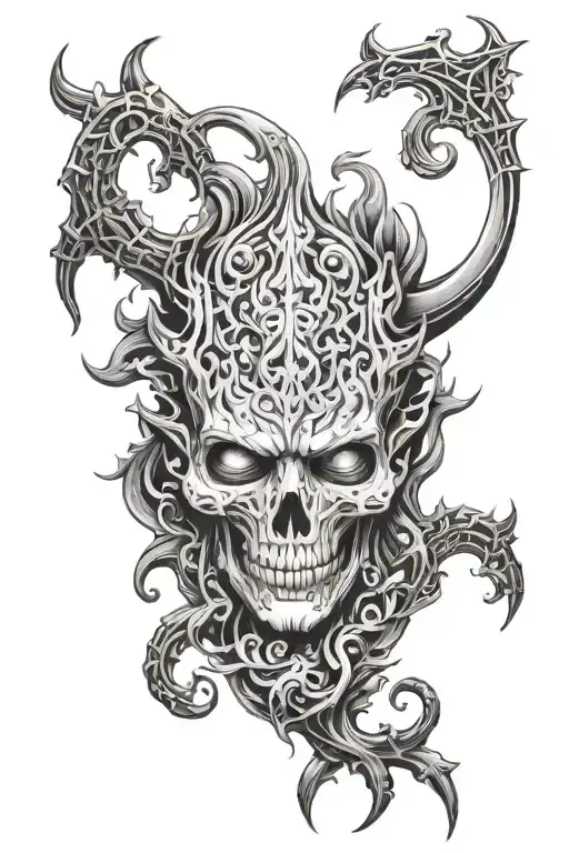 underworld Hades tattoo design idea