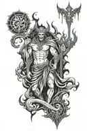 underworld Hades tattoo design idea