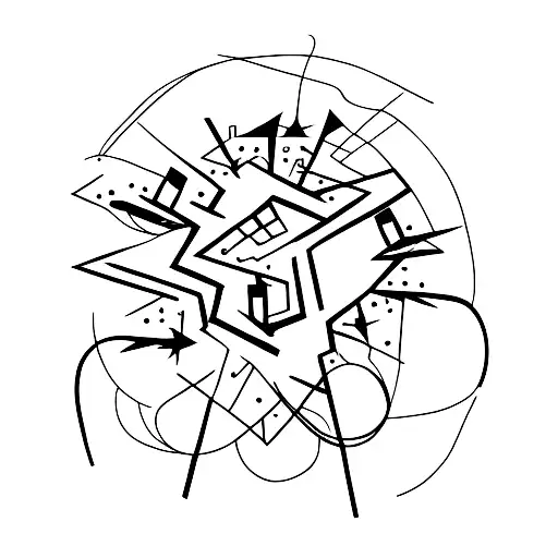 hip-hop,ballet,jazz dancer tattoo design idea