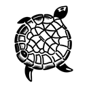 Turtle tattoo design idea