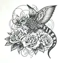 first born  tattoo design idea