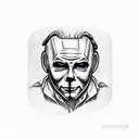 Michael myers  tattoo design idea