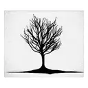 bare tree  tattoo design idea