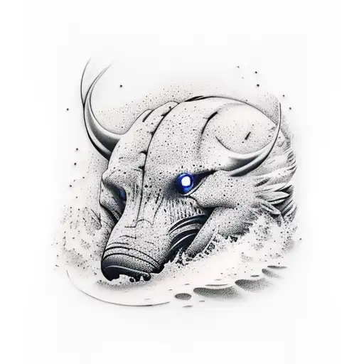 snowboard ar15 tattoo design idea