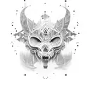 snowboard ar15 tattoo design idea