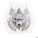 snowboard ar15 tattoo design idea