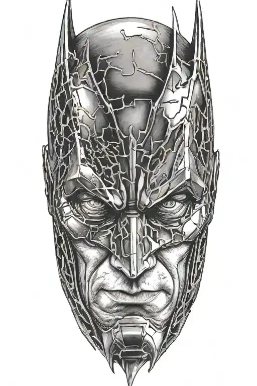batman tattoo design idea