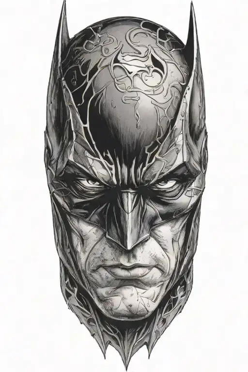 batman tattoo design idea