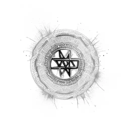 israel map tattoo design idea