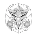 signo tauro tattoo design idea