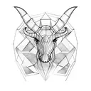 signo tauro tattoo design idea