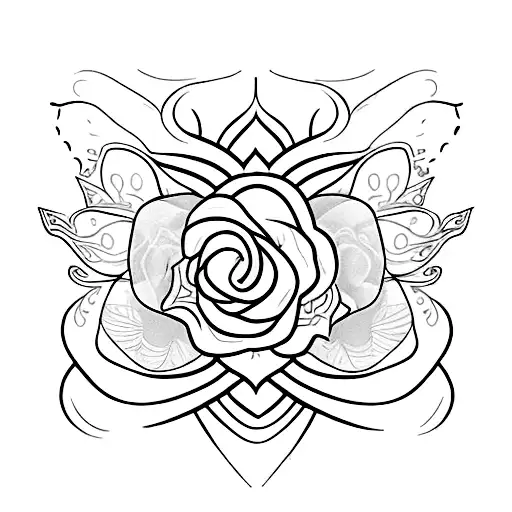 live forever - oasis tattoo design idea