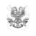 hogwarts crest tattoo design idea