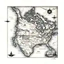 1. **Map Transition**: Have a plane flying from a map of Punjab (pre-1947) to a map of Canada, symbolizing migration. 2. tattoo design idea