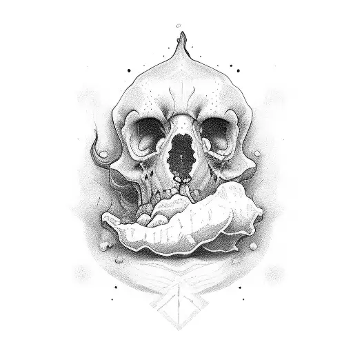cigarrillos piel roja y boina tattoo design idea