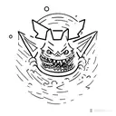 Gengar tattoo design idea