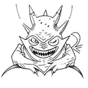 Gengar tattoo design idea