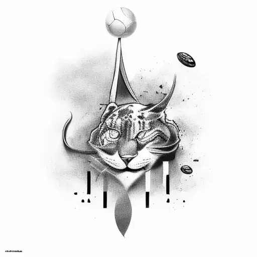 sports tattoo design idea
