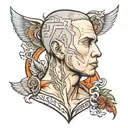 Eminem tattoo design idea