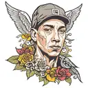Eminem tattoo design idea