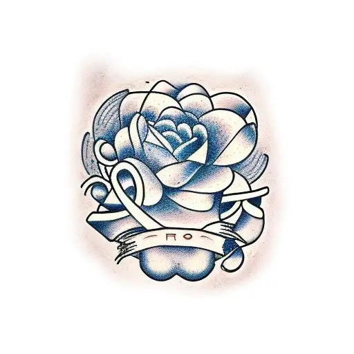 Faro mar y conchas tattoo design idea