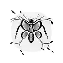 Ladybug tattoo design idea