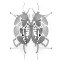 busy Ladybug tattoo design idea