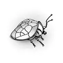 busy Ladybug tattoo design idea