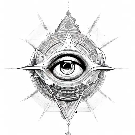 Third Eye tattoo design idea
