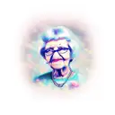 grandma memorial tattoo design idea