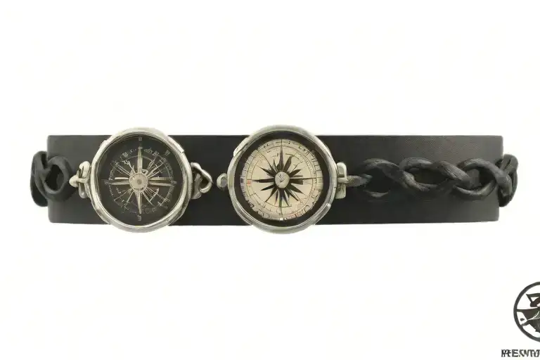 BRACELET WITH COMPASS tattoo design idea