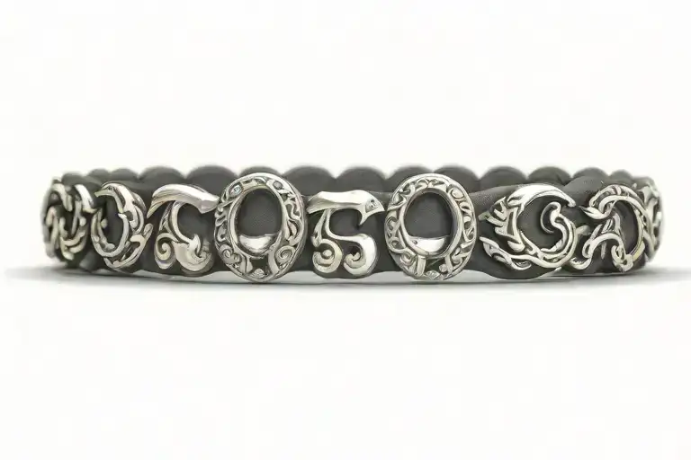 BRACELET WITH HORSESHOE tattoo design idea