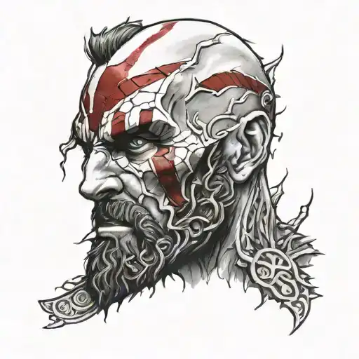 God of War tattoo design idea
