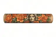 BRAZALETE C C J S PAM tattoo design idea