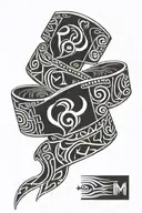 5cm bracelet tattoo design idea