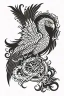ave fenix tattoo design idea