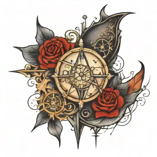 ainstain equation quantum mechanics tattoo design idea