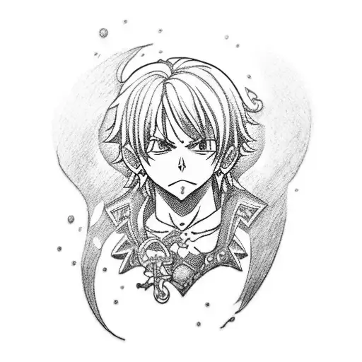 meliodas tatoo  tattoo design idea