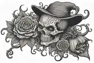 Halloween tattoo design idea