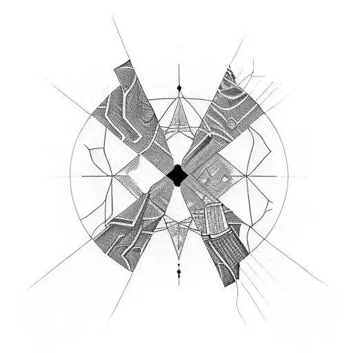 dallas skyline  tattoo design idea