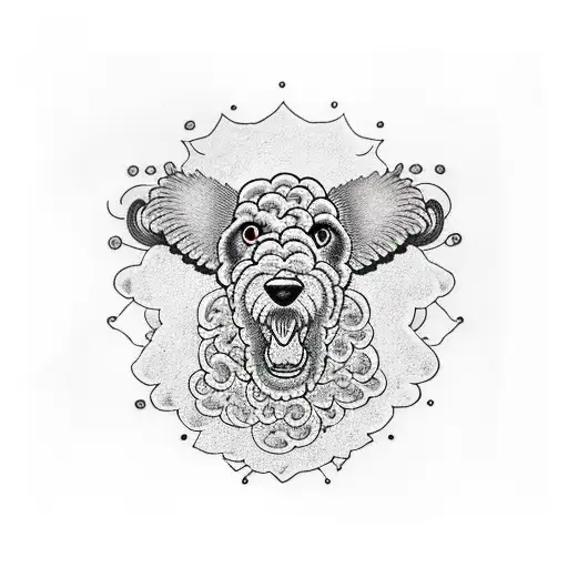 army two sons goldendoodle texas a&m tattoo design idea