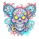 Crazy tattoo design idea