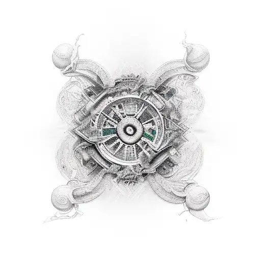 garlic tattoo design idea