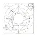 natal chart transformed tattoo design idea