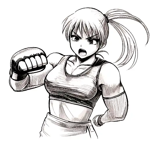 Sexy Anime Women MMA Fighting 1 - 020823 by astorman59 on DeviantArt