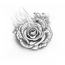 blunt with smoke going down and 420 at bottom spine tattoo design idea
