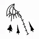 upwards and onwards  tattoo design idea