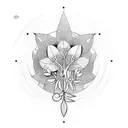 olive branch tattoo design idea