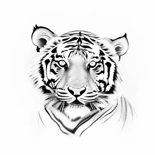 tiger pig rabbit chinese tattoo design idea